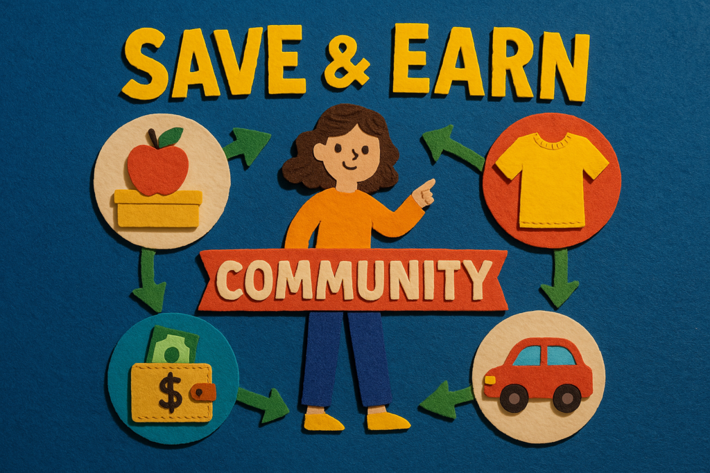 community per risparmiare e guadagnare